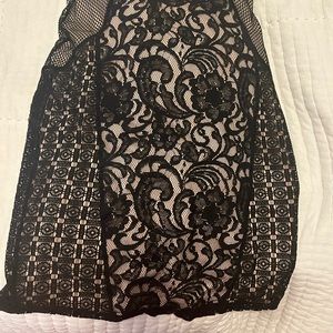 Lace skirt new. So nice. Runs big.